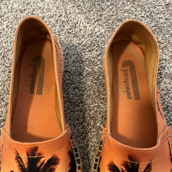 Jeffery Campbell Tropical Print Loafers size 38 - Picture 4 of 9